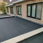 Toits d'annexes en revêtement roofing