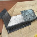 Apprentissage d'une soudure en coin en plomb